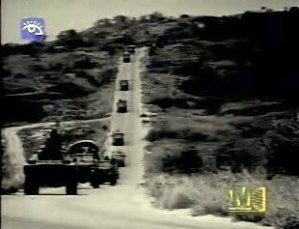 Caravana cubana - Foto tomada del blog Havanaluanda